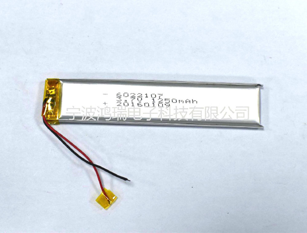 6022107 1250mAh 3.7V